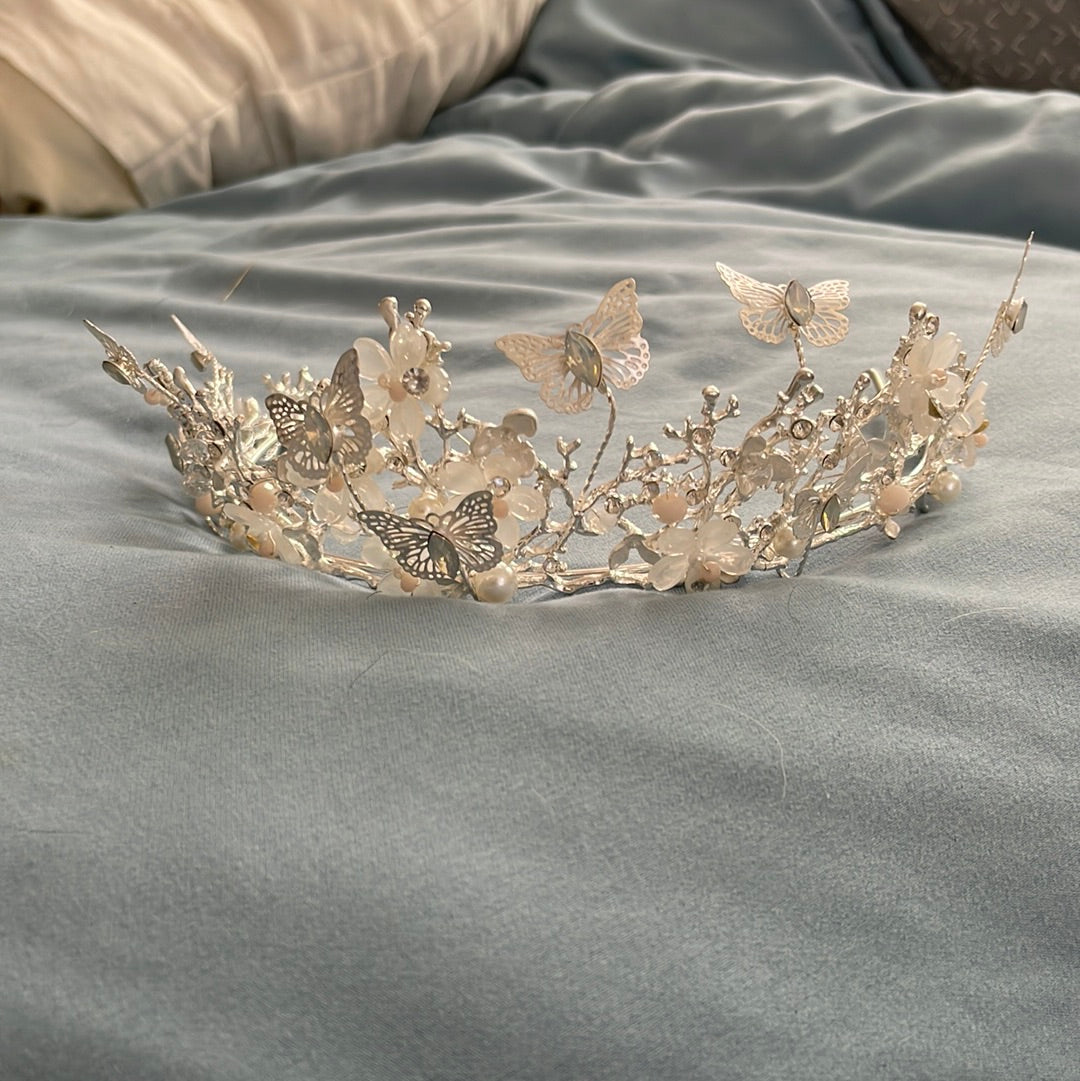 Butterfly crown